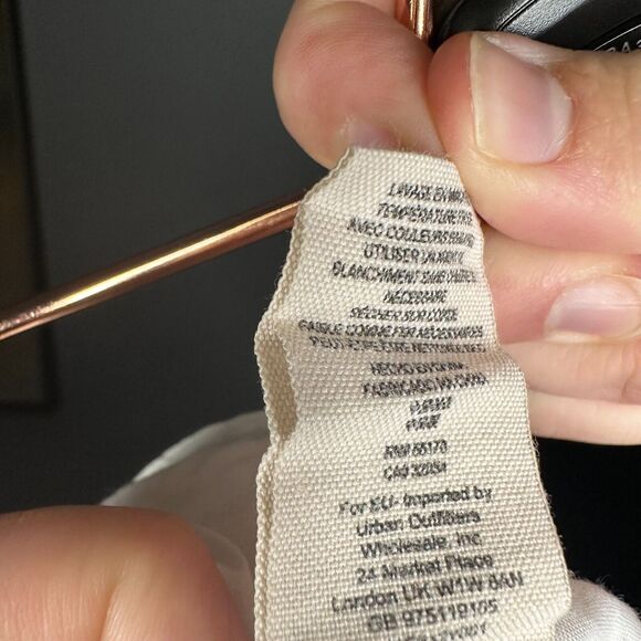 Free People First Kiss Maxi Dress Medium Sleeve Flowy Floral Scoop Neck White - Picture 16 of 16